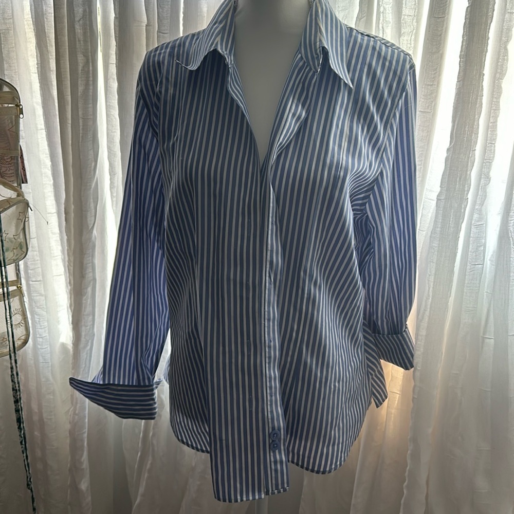 non iron button down